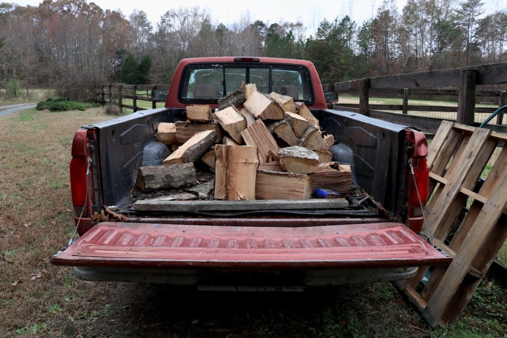 Mastering the First Impression: Your intriguing post title goes here An old pickup truck loaded down with firewood.